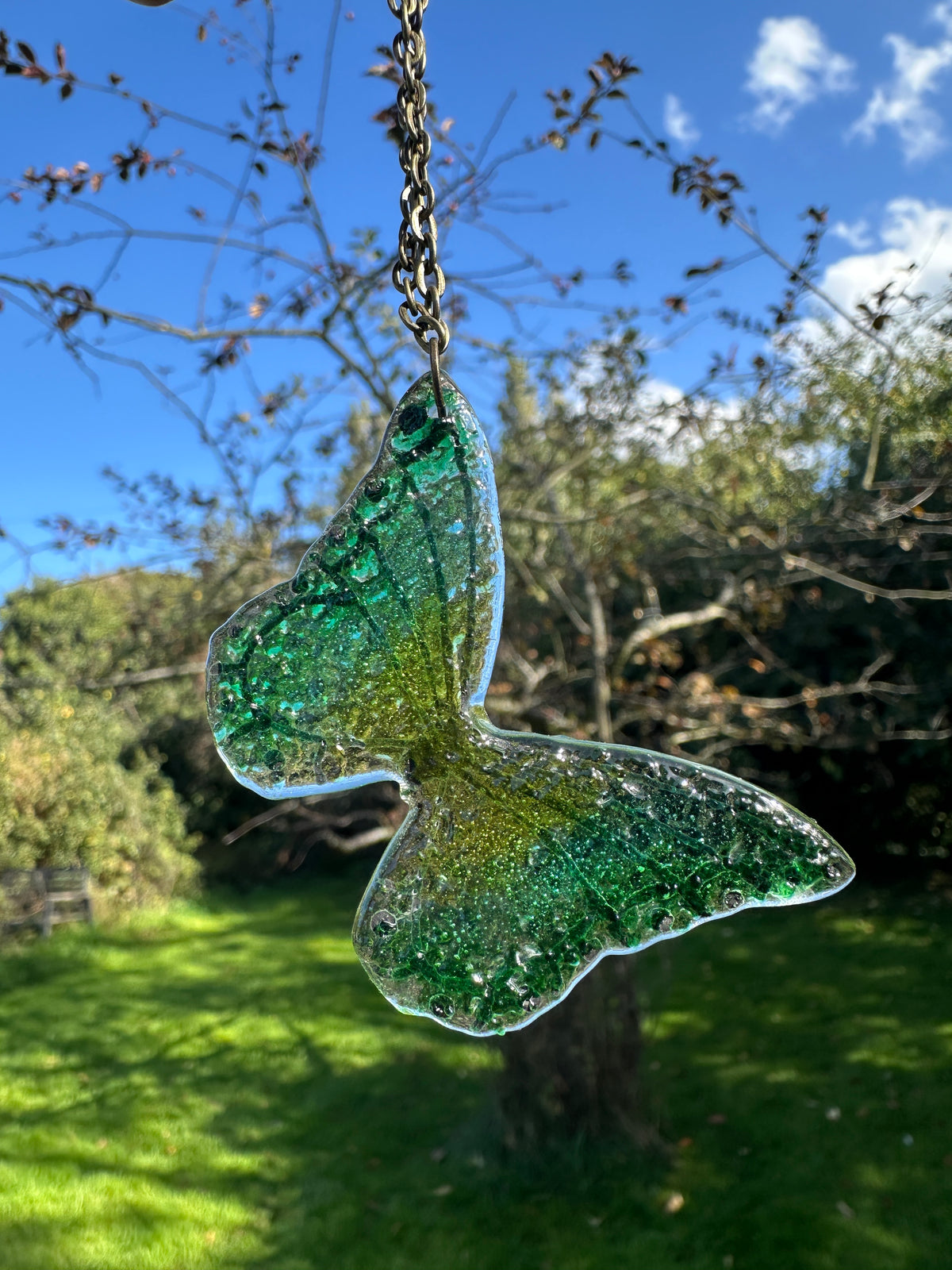 Butterfly glass hanging  - Super Seconds