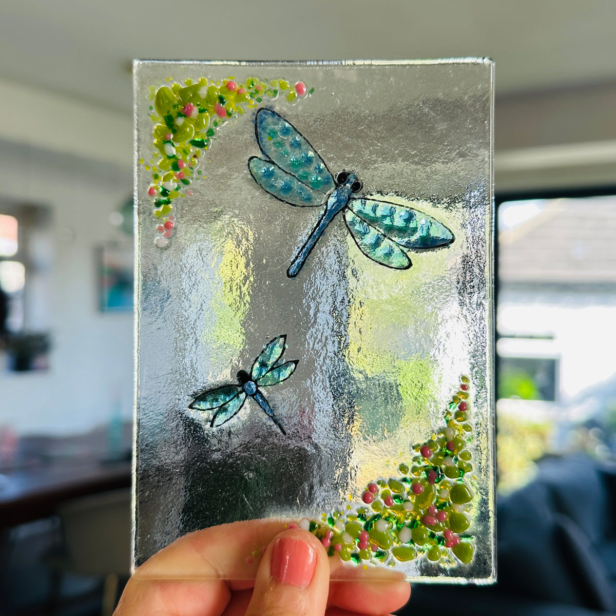 SALE Dragonfly panel and stand