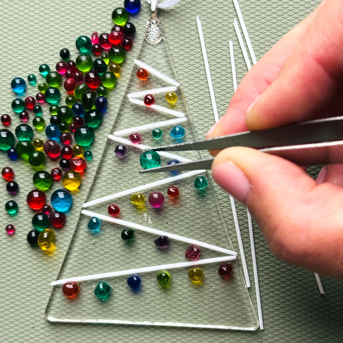 Make Your Own Fused Glass Christmas Tree Kit
