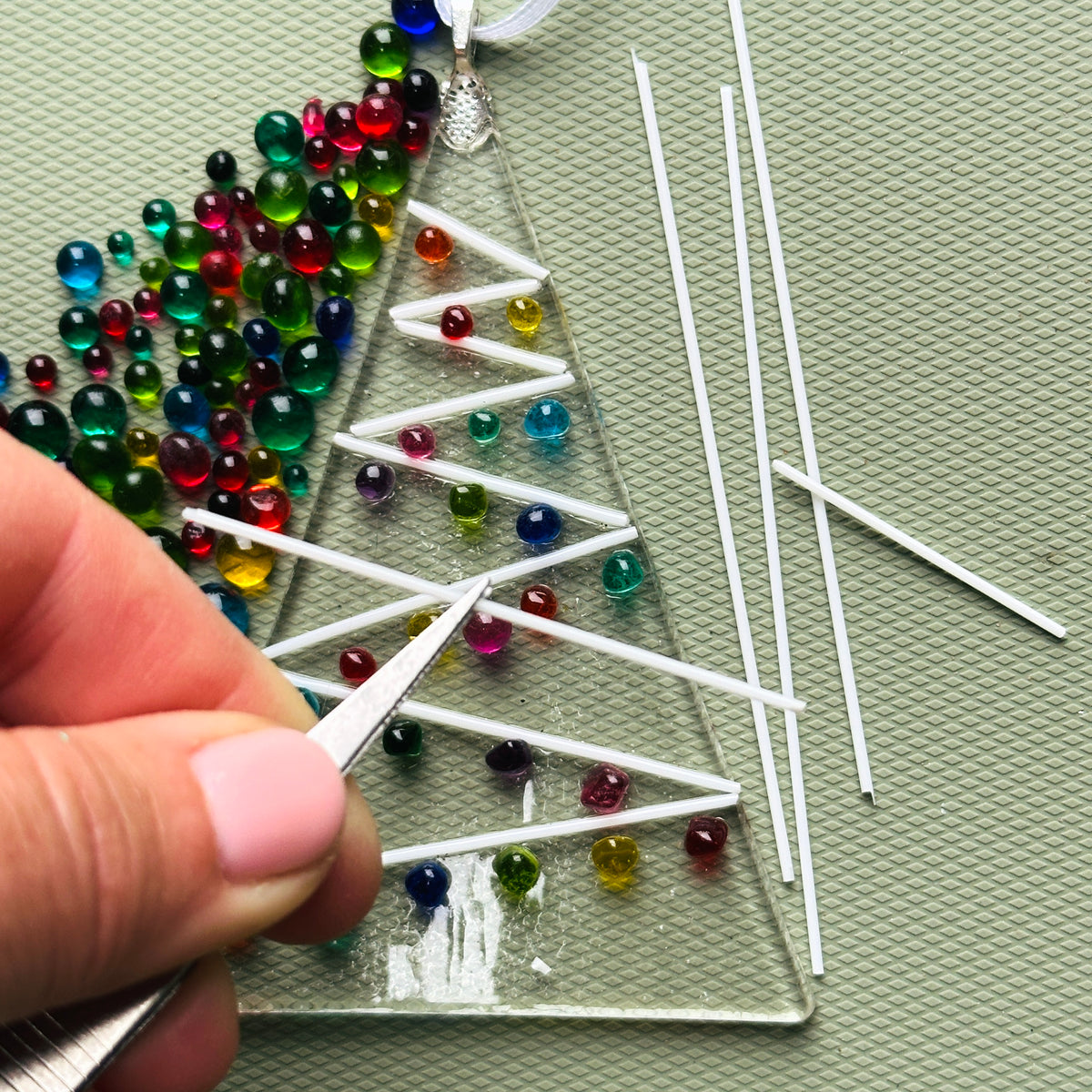 Make Your Own Fused Glass Christmas Tree Kit
