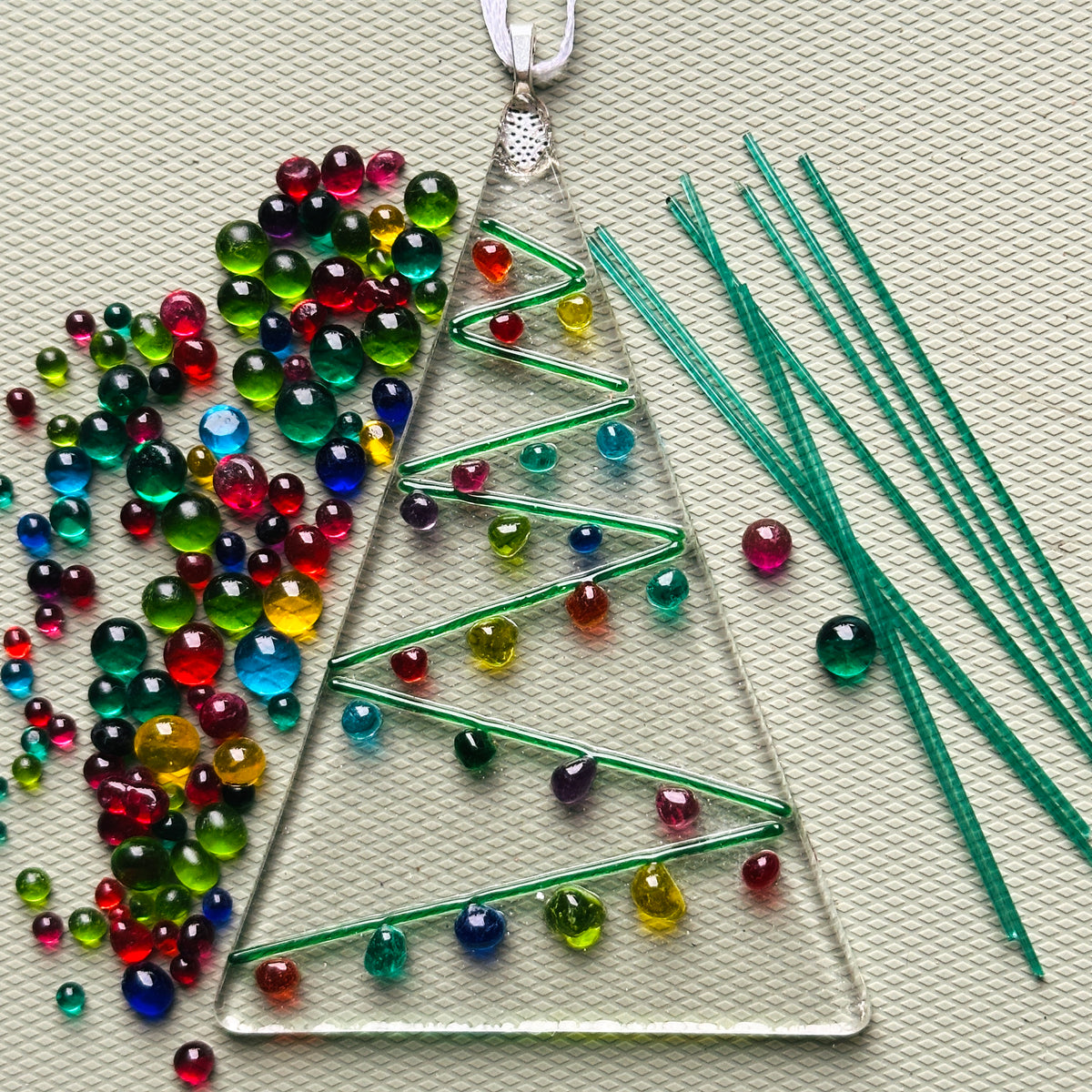 Make Your Own Fused Glass Christmas Tree Kit