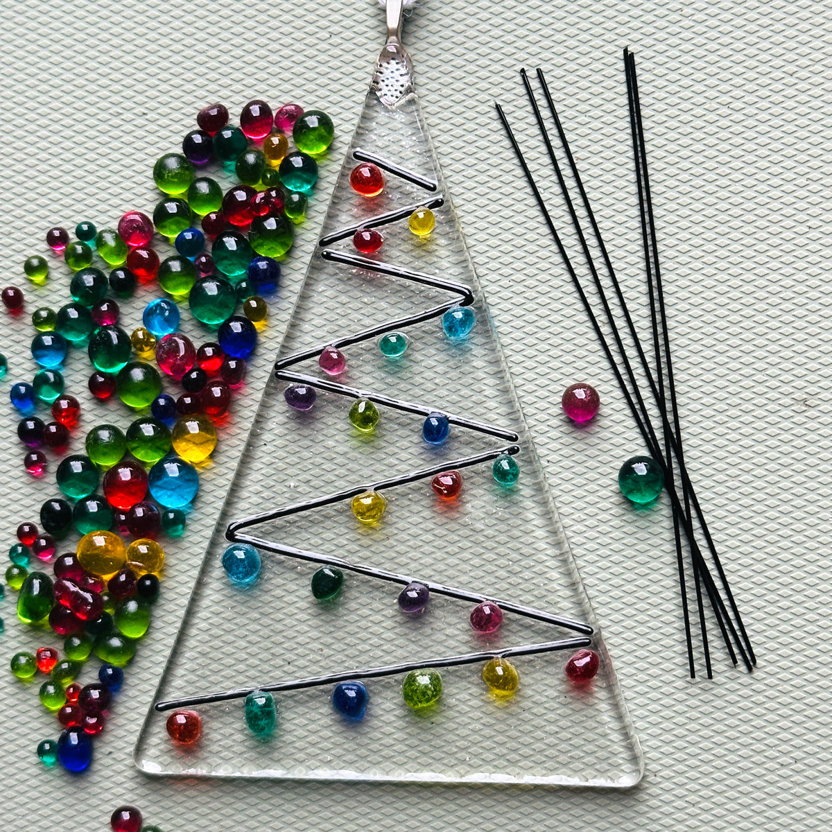 Make Your Own Fused Glass Christmas Tree Kit