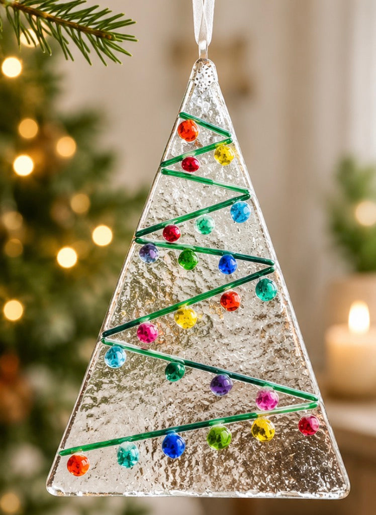 Make Your Own Fused Glass Christmas Tree Kit