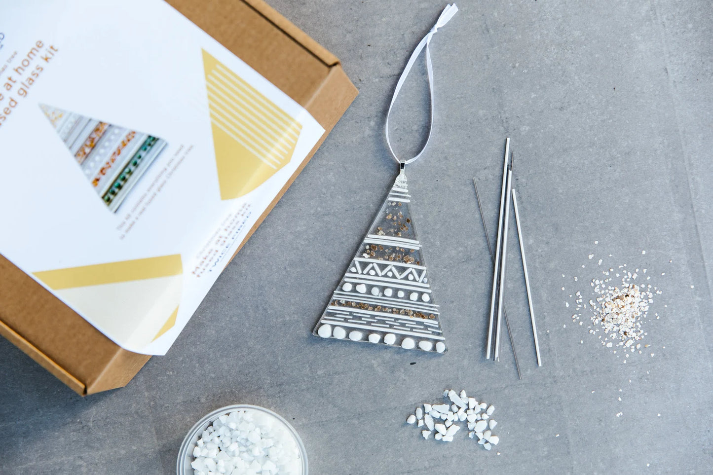 White and Grey Christmas Tree Kit