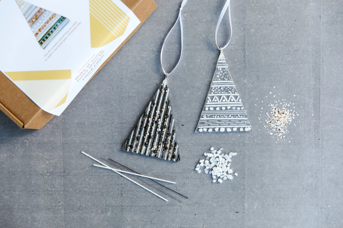 White and Grey Christmas Tree Kit