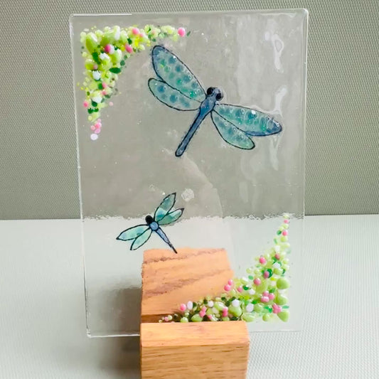 SALE Dragonfly panel and stand