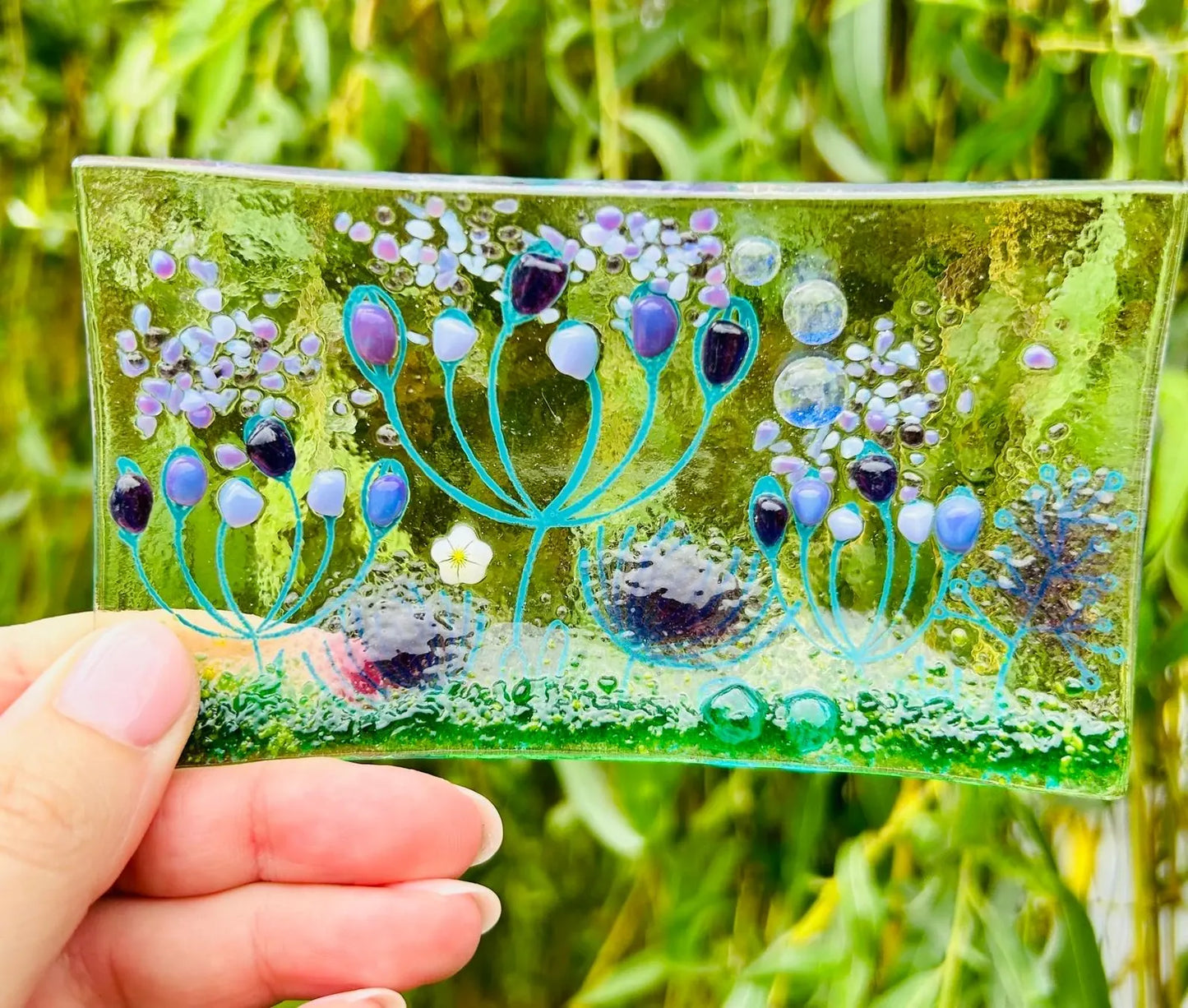 Purple Soap Dish