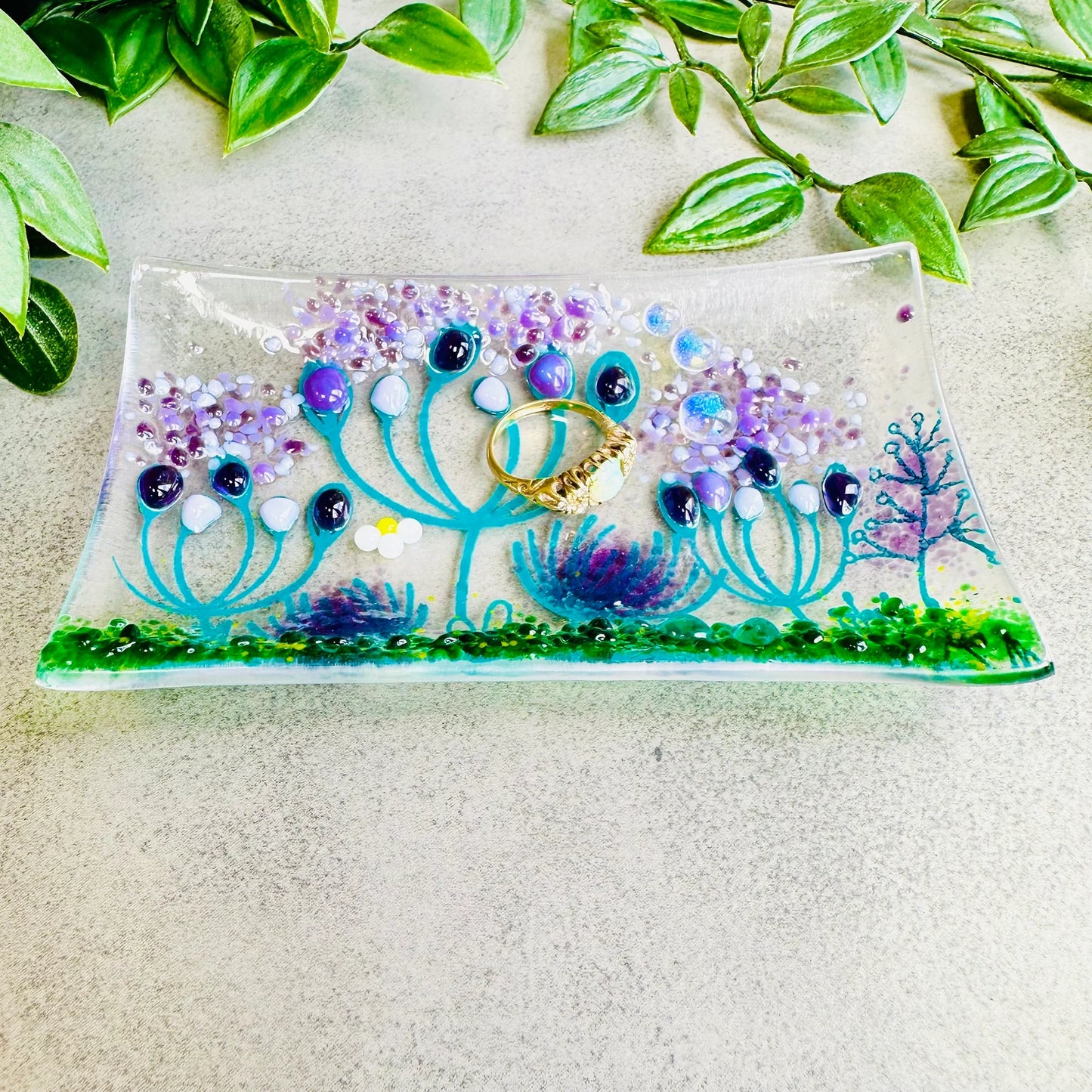 Purple Soap Dish