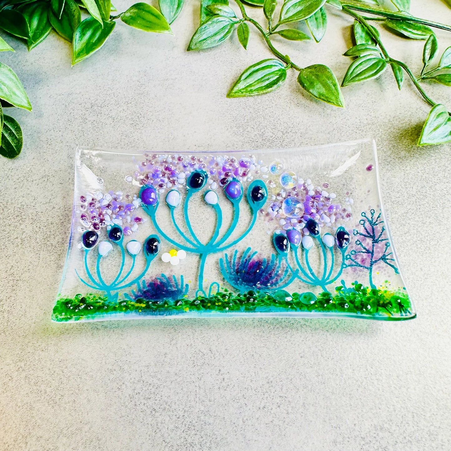 Purple Soap Dish