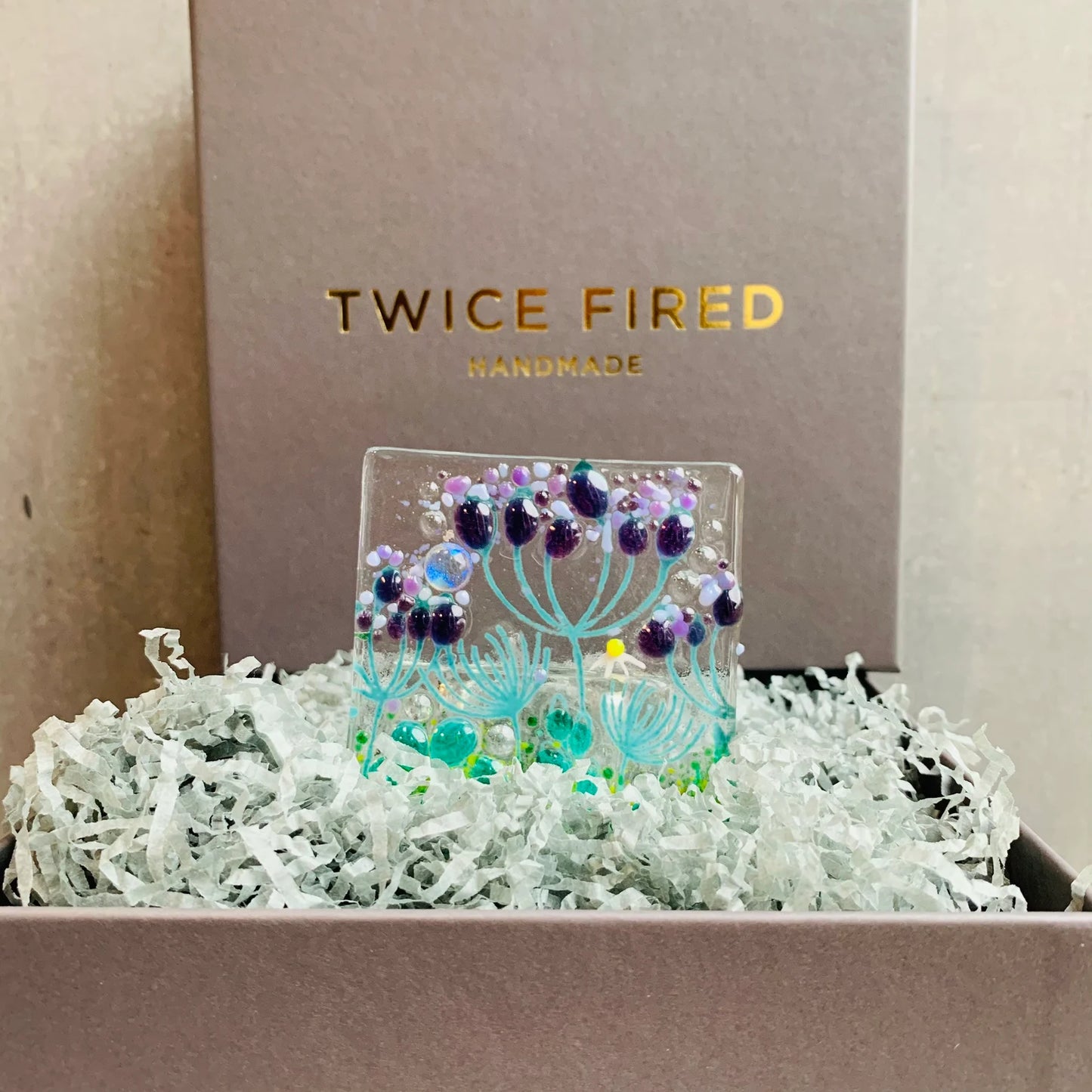 Purple Tea Light